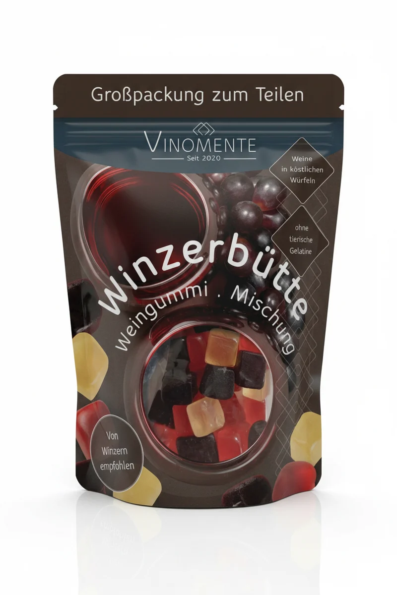 WinzerBütte BigPack - Weingummi-Mischung mit 10% Wein - 300g