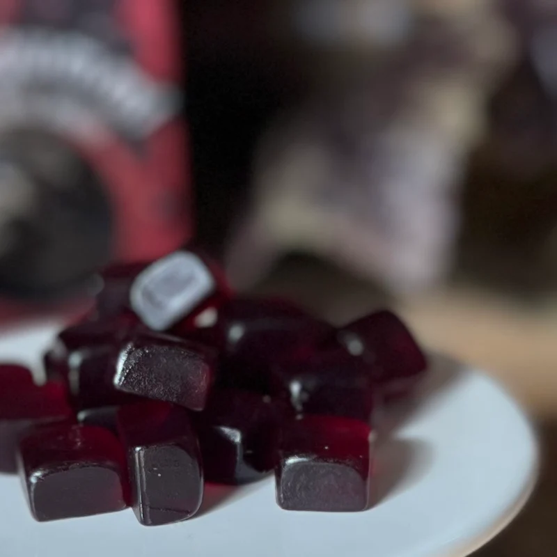 Weingummi mit 10% Rotwein - 150g - Weingeschenk, Gastgeschenk, Mitbringsel