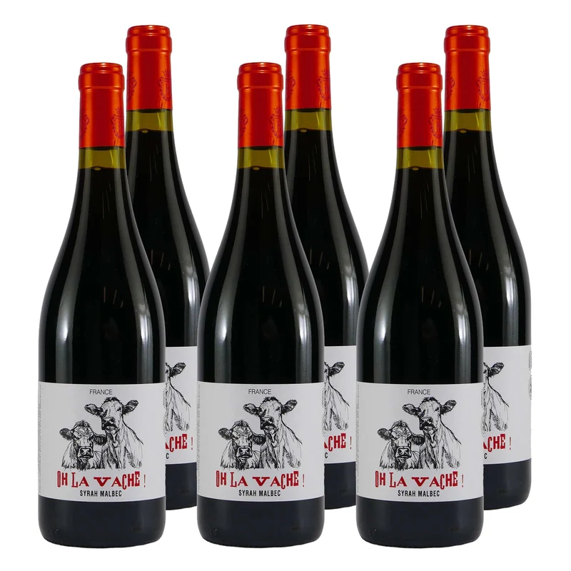 Oh la Vache Syrah Malbec -trocken- (6 x 0,75L)