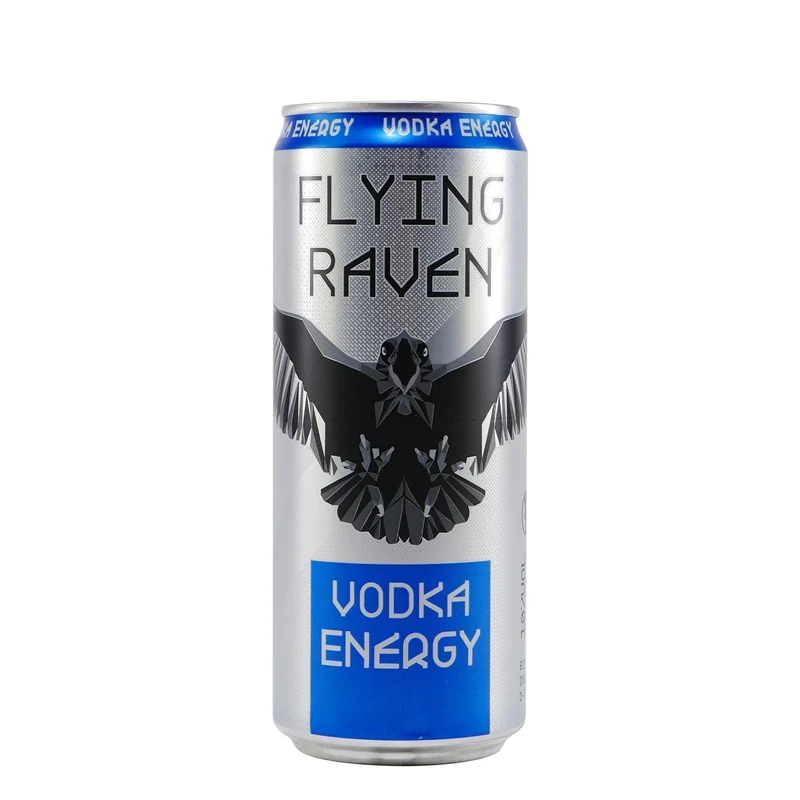 Flying Raven Vodka-Energy (12 x 0,33L) EINWEG