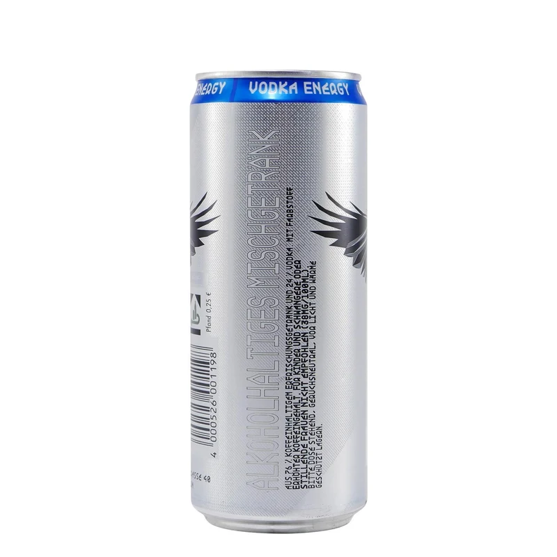 Flying Raven Vodka-Energy (12 x 0,33L) EINWEG