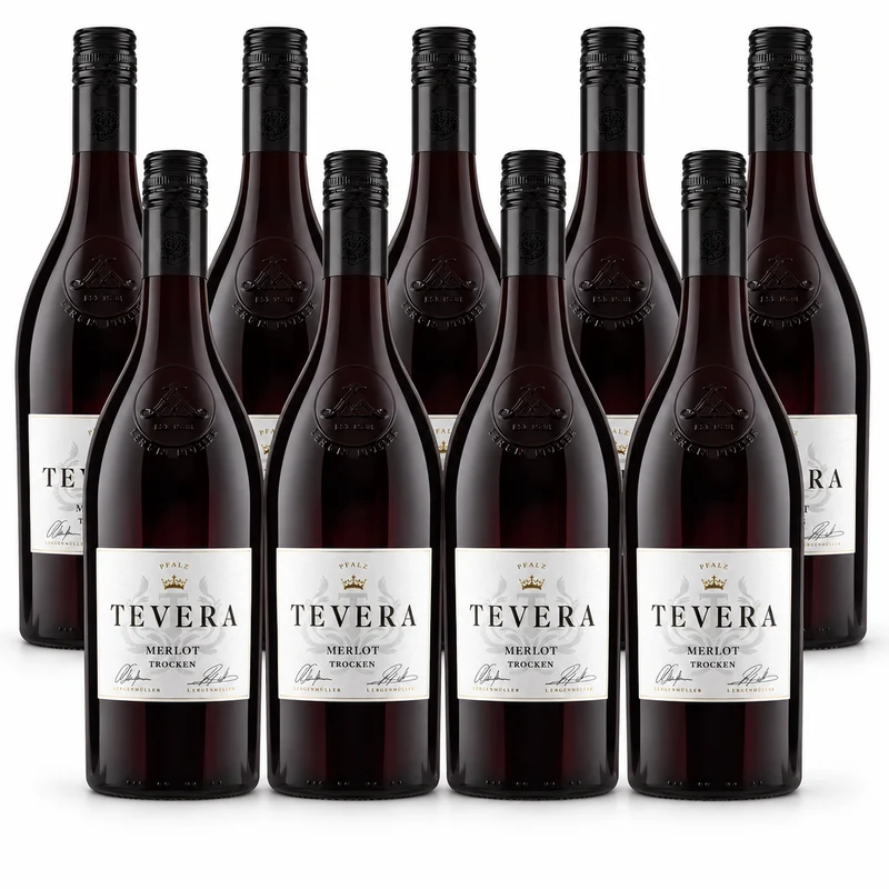 9x Tevera Merlot Probierpaket
