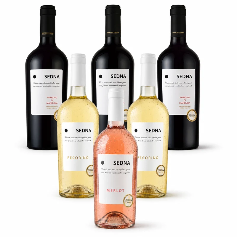 6x SEDNA Probierpaket Italienische Weinkunst