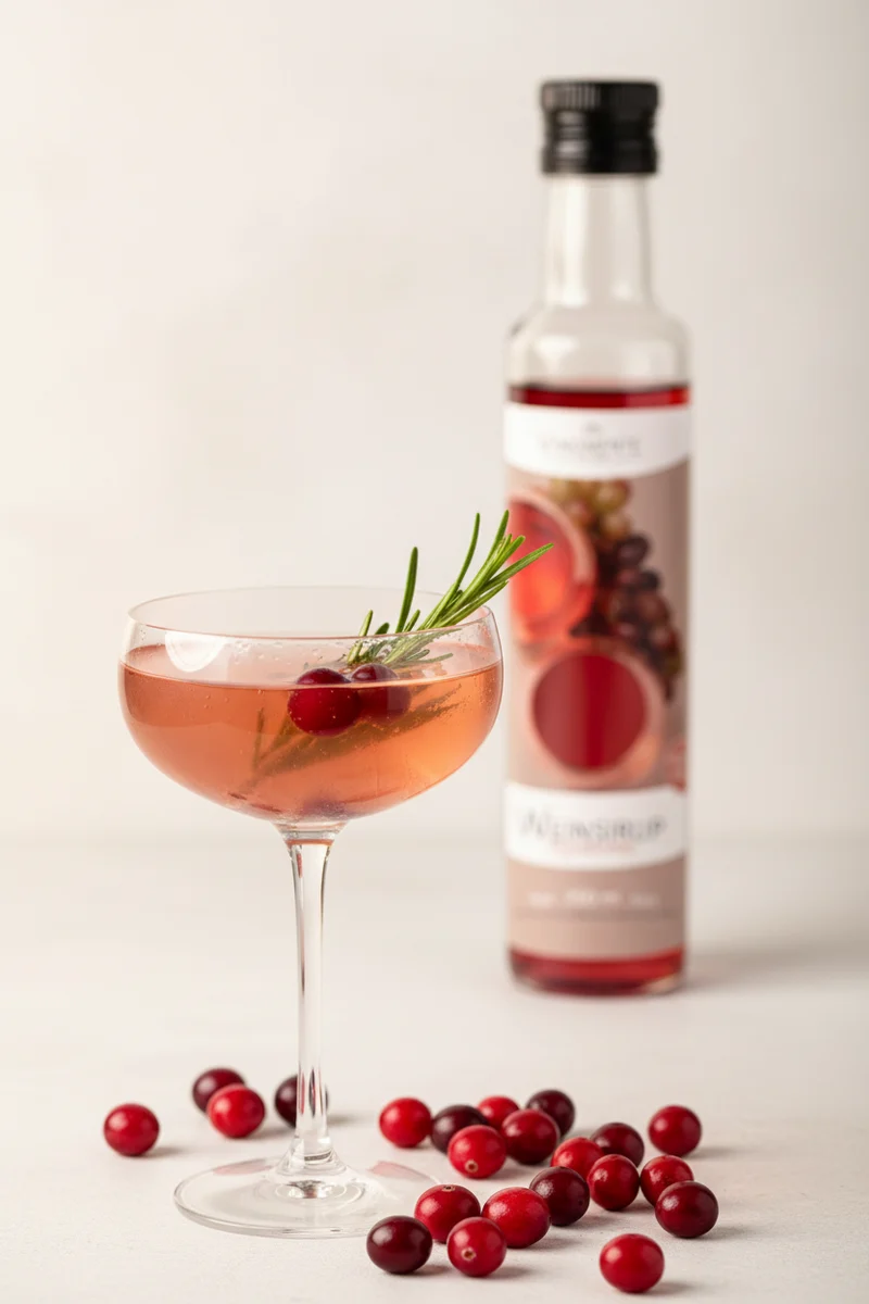 Weinsirup - Roséwein floral - 250ml - Blumige Roséweinnoten für Dessert & Drinks
