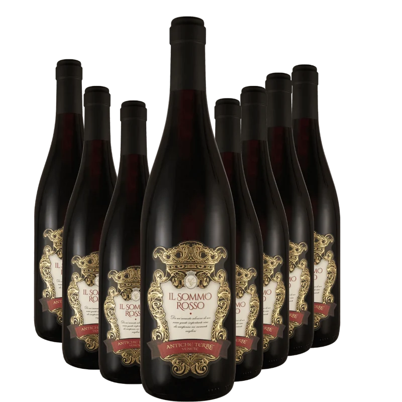 Probierpaket 8x trockener Italiener "Il Sommo Rosso"
