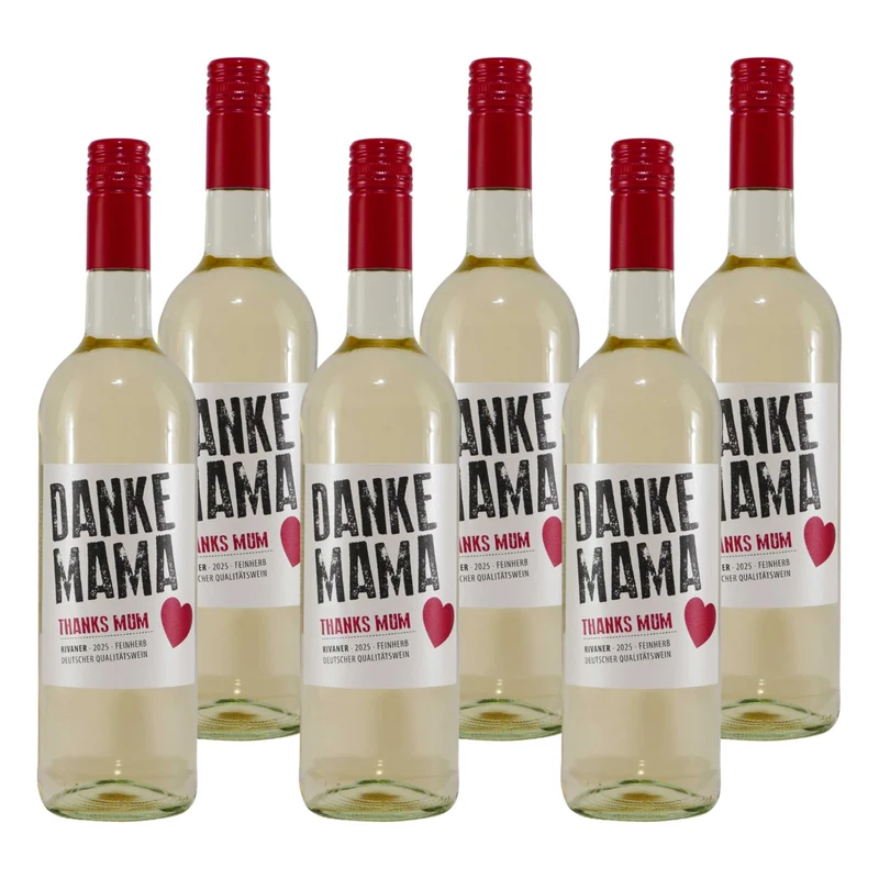 Pamona Rivaner "Danke Mama" -lieblich- (6 x 0,75L)