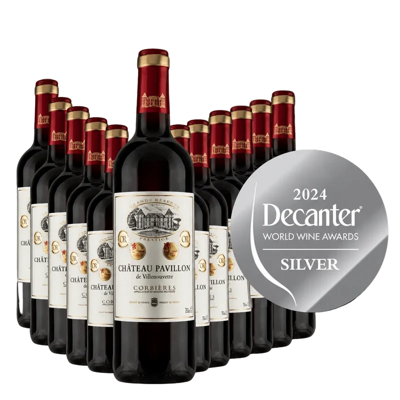 12x Château Pavillon Premium Languedoc zum Vorteilspreis