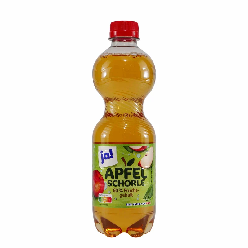 ja! Apfelschorle (6 x 0,5L) EINWEG