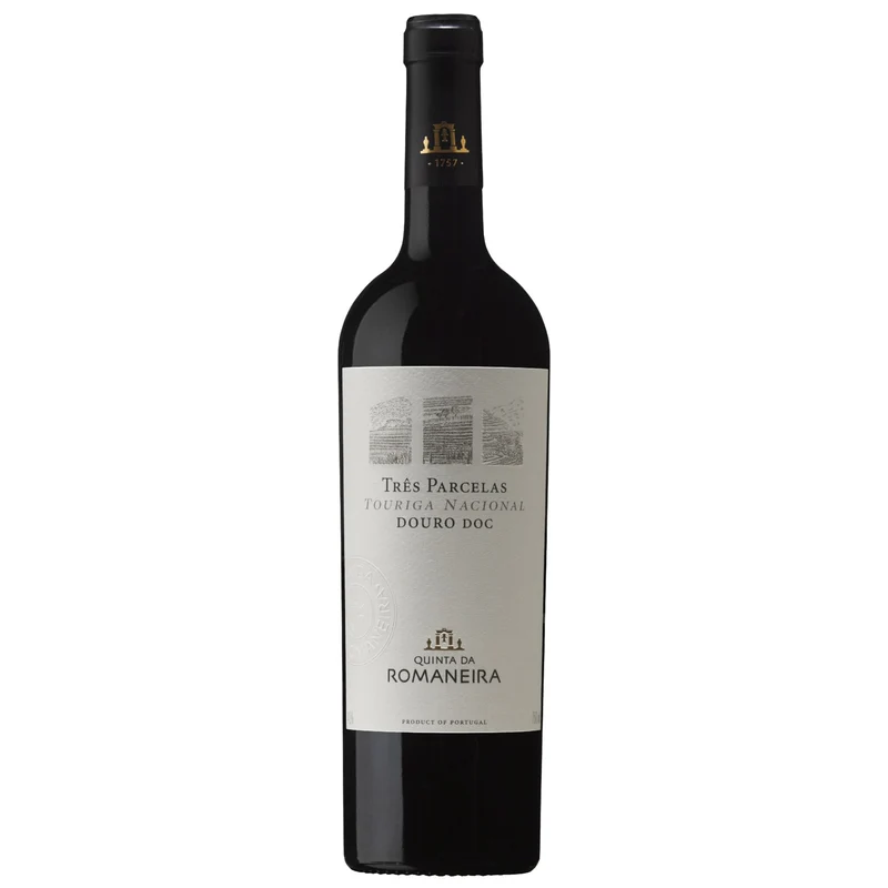 QUINTA DA ROMANEIRA TRÊS PARCELAS Touriga Nacional Douro DOC 2020 (750 ml)