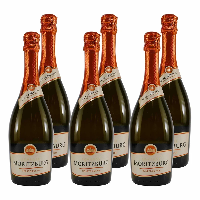Schloss Moritzburg Sekt -halbtrocken- (6 x 0,75L)