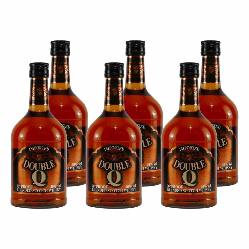 Double Q Blended Scotch Whisky (6 x 0,7L)