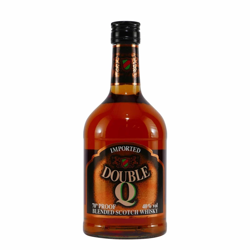 Double Q Blended Scotch Whisky mit Geschenk-Holzkiste