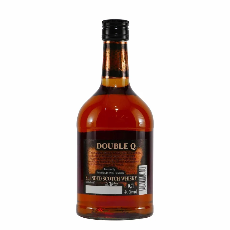 Double Q Blended Scotch Whisky mit Geschenk-Holzkiste