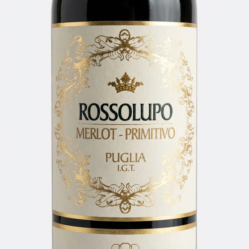 Merlot-Primitivo Rossolupo Puglia