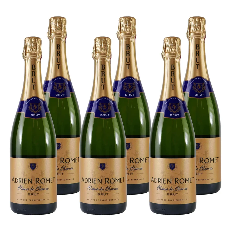 Adrien Romet Blanc de Blancs Brut (6 x 0,75L)