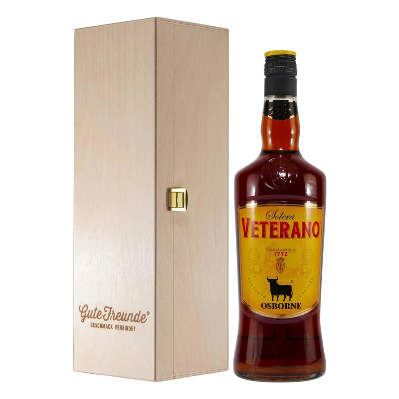 Osborne Solera Veterano mit Geschenk-Holzkiste