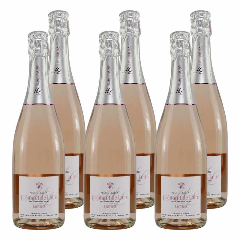 Michel Laurent Crémant de Loire Brut Rosé (6 x 0,75L)