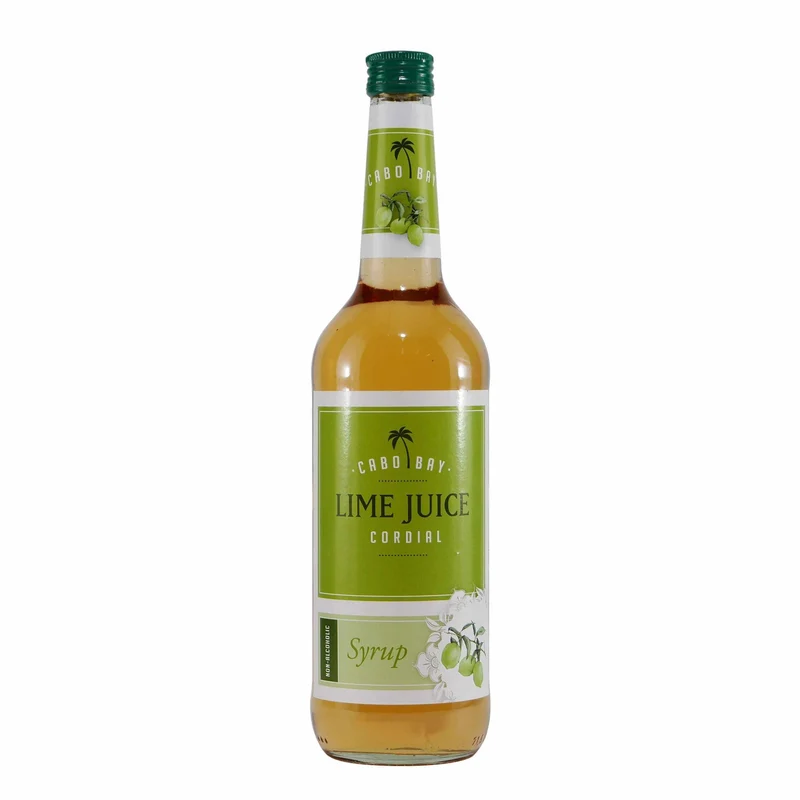 Cabo Bay Lime Juice Cordial Syrup