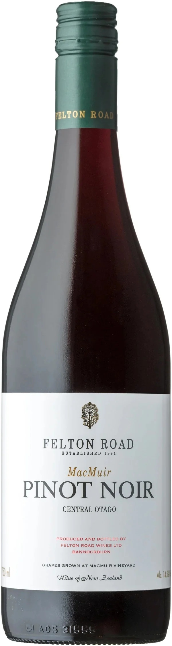 FELTON ROAD 'MacMuir' Pinot Noir 2022 (750ml)