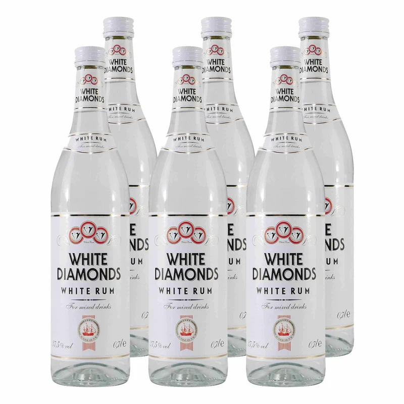 White Diamonds White Rum (6 x 0,7L)