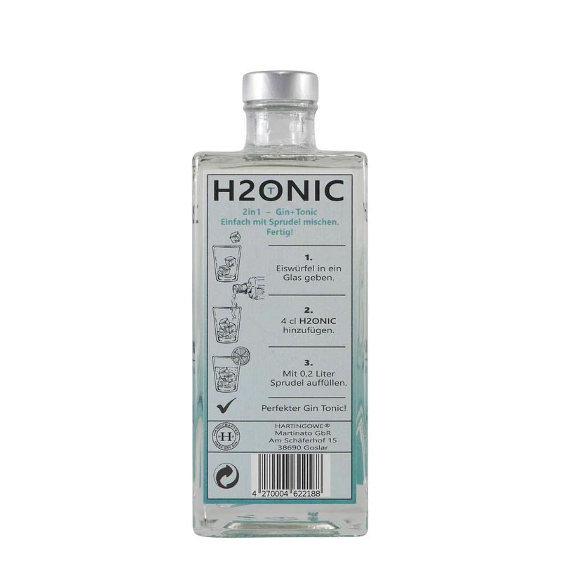 Hartingowe H2ONIC Gin mit Tonic