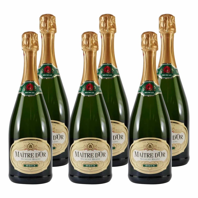 Maitre d´Or Sekt Muscat Blanc -doux- (6 x 0,75L)