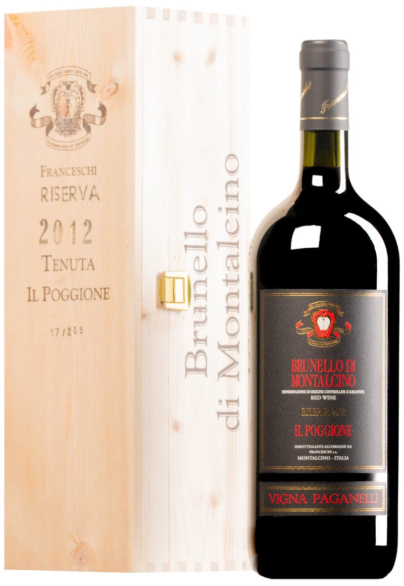 IL POGGIONE BRUNELLO DI MONTALCINO "RISERVA Vigna Paganelli" Sangiovese 2015 Magnum (1500ml)