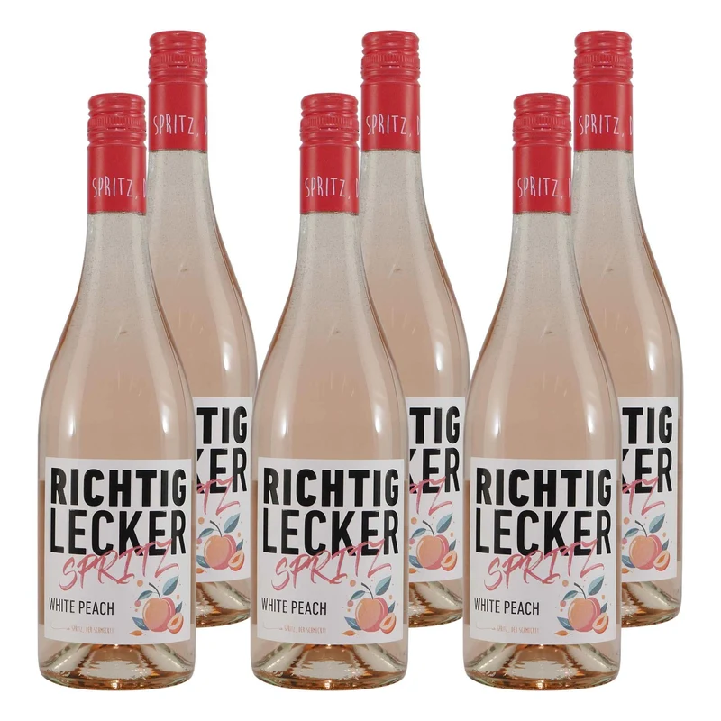 Richtig Lecker White Peach Spritz (6 x 0,75L)