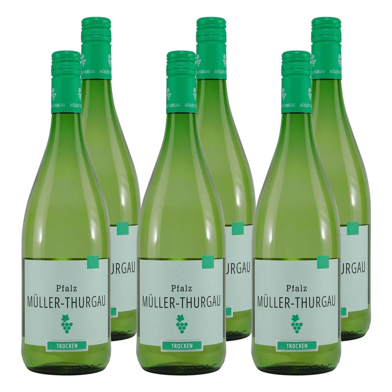 Mertes Müller-Thurgau Pfalz QbA -trocken- (6 x 1,0L)