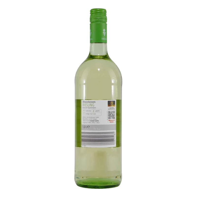 Kendermann Riesling QbA -halbtrocken- (6 x 1,0L)