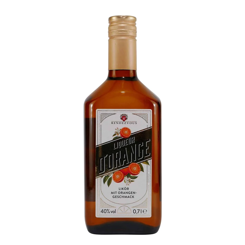 Rendezvous Liqueur d´Orange mit Geschenk-Holzkiste