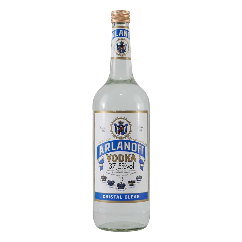 Altenburger Arlanoff Vodka mit Geschenk-Holzkiste
