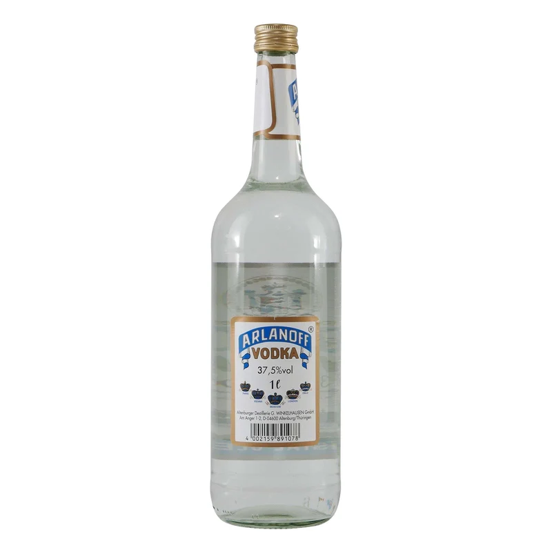 Altenburger Arlanoff Vodka mit Geschenk-Holzkiste