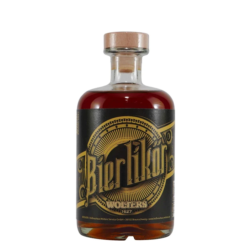 Wolters Bierlikör -Edition 2021- mit Geschenk-Holzkiste
