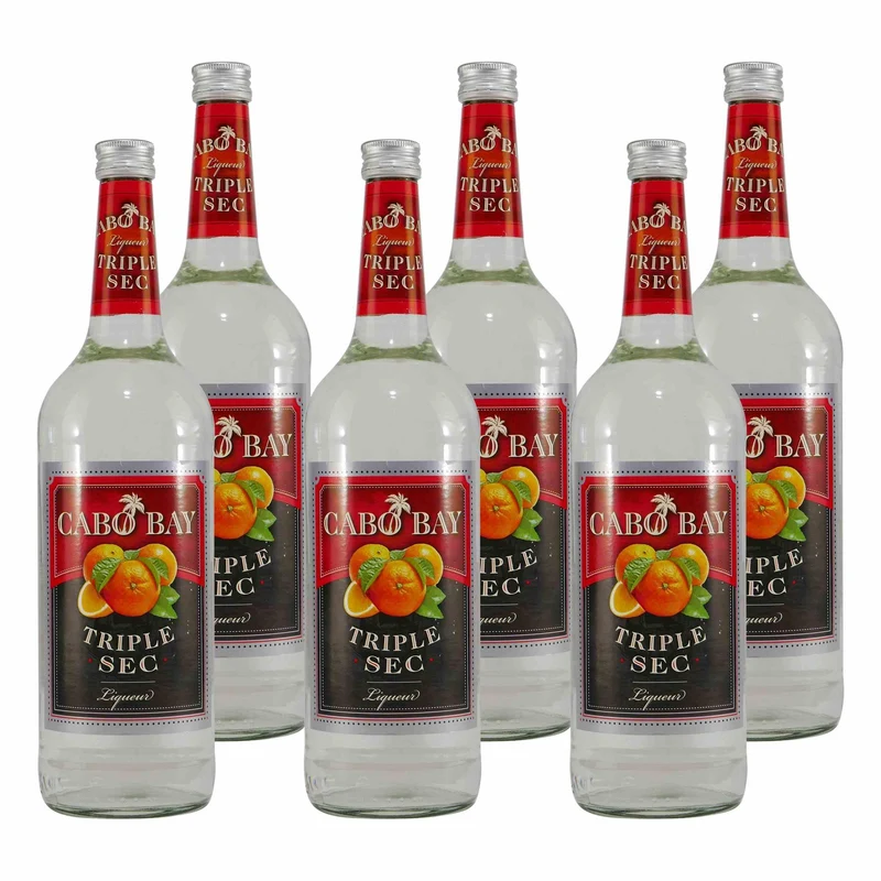 Cabo Bay Triple Sec Liqueur (6 x 1,0L)