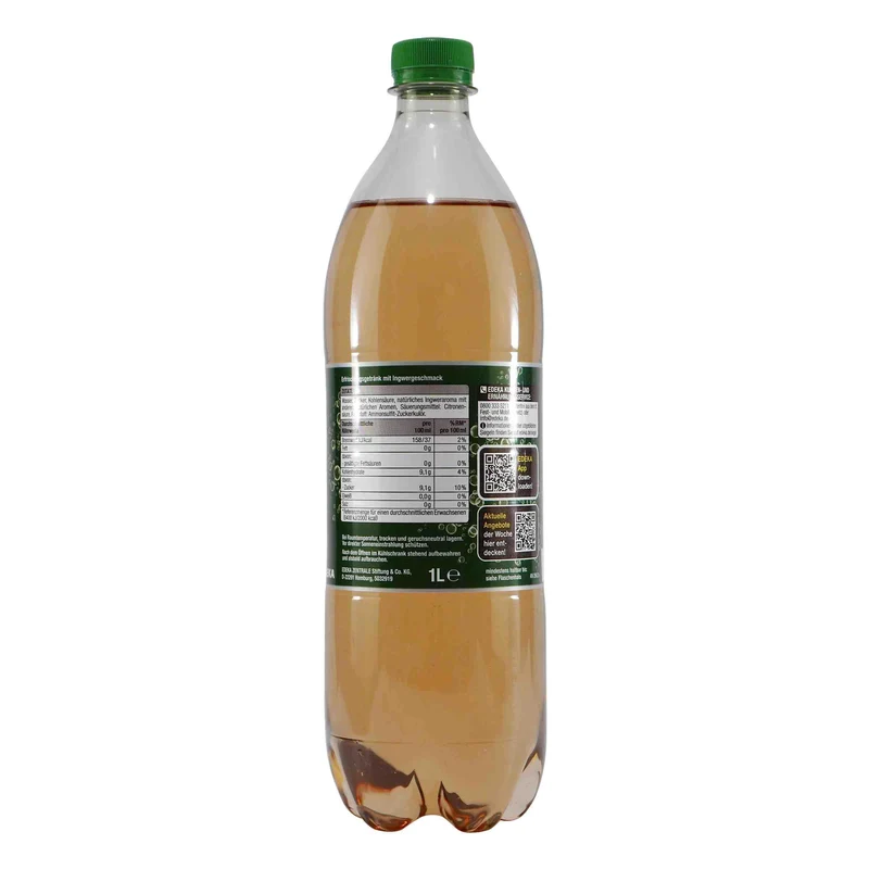 Gut & Günstig Ginger Ale (6 x 1,0L) EINWEG