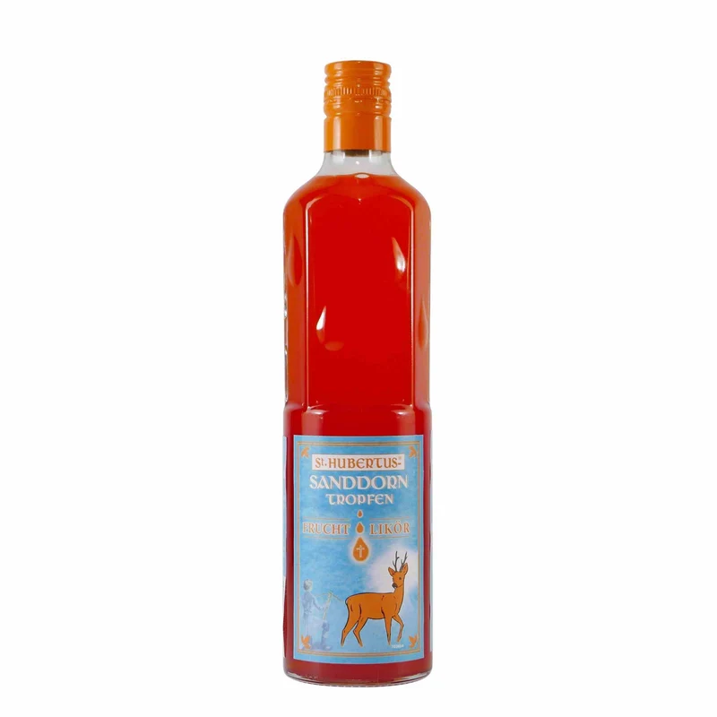 St. Hubertus Sanddorn-Tropfen Fruchtlikör (6 x 0,5L)