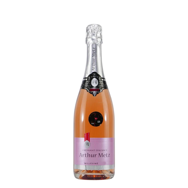 Arthur Metz Crémant d'Alsace Rosé -trocken- (6 x 0,75L)