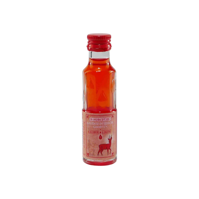 St. Hubertus Saurer Pfirsich-Tropfen (24 x 0,02L)