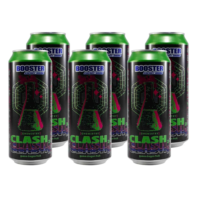 Booster Energy Drink Chemistry Clash (24 x 0,5L) EINWEG
