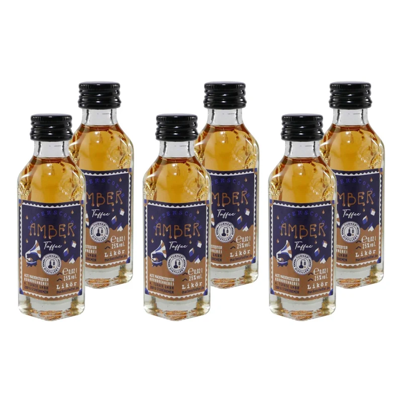 Mackenstedter Amber Toffee Likör (25 x 0,02L)