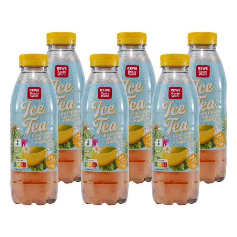 Beste Wahl Ice Tea Zitrone-Limette (18 x 0,5L) EINWEG