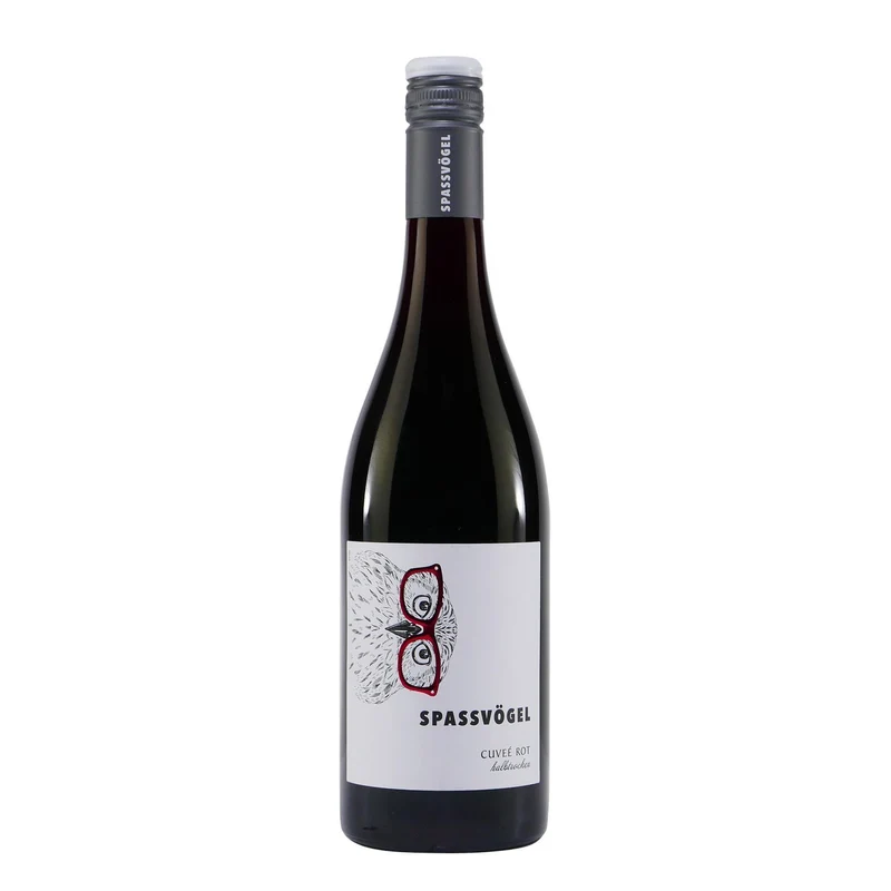 Spassvögel Cuveé Rot -halbtrocken- (6 x 0,75L)