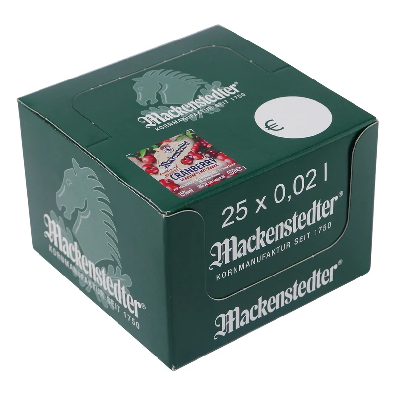 Mackenstedter Cranberry Likör (25 x 0,02L)