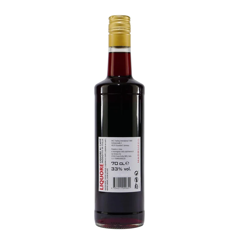 Madruzzo Liquore al Caffè mit Geschenk-Holzkiste