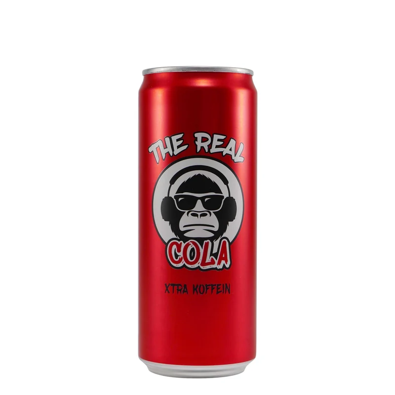 The Real Cola Extra Koffein (24 x 0,33L) EINWEG