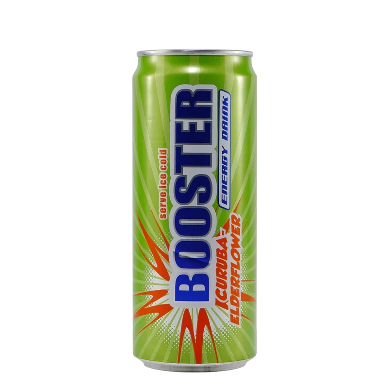 Booster Energy Drink Curuba-Elderflower (24 x 0,33L) EINWEG