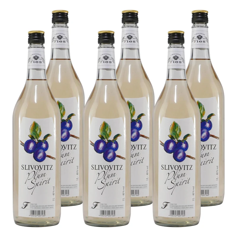 Fies Slivovitz Plum Spirit (6 x 1,0L)
