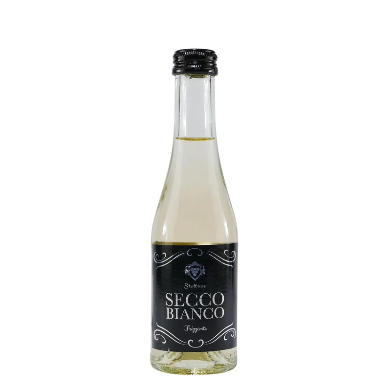 Stettner Vino Frizzante Bianco Secco -trocken- (12 x 0,2L)