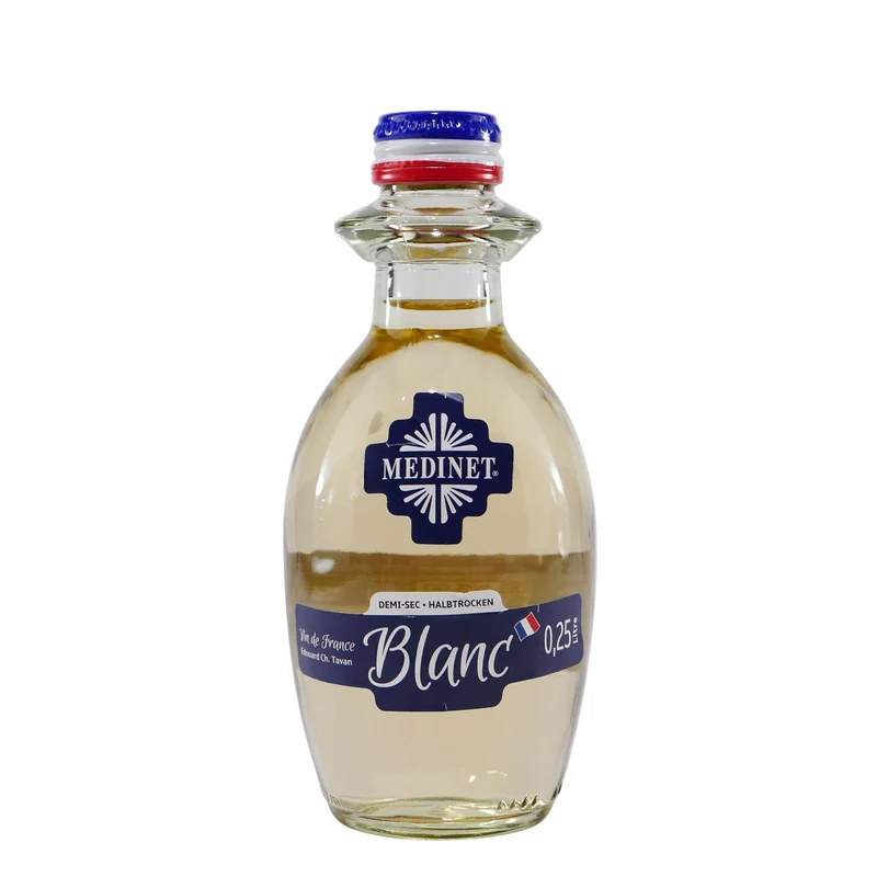 Medinet Blanc -halbtrocken- (12 x 0,25L)